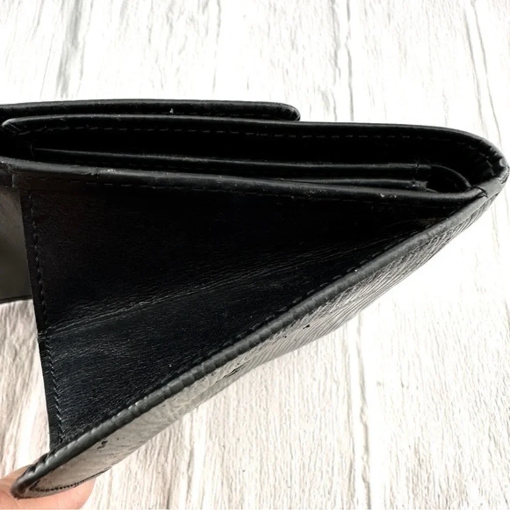 AUTHENTIC Louis Vuitton Marco Wallet. Black.